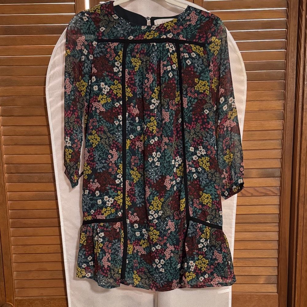 LOFT Floral Multicolor Dress
